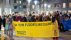 Auch Vertreter der Menschenrechtsorganisation Amnesty International waren dabei. Foto: Stadt Krefeld, Presse und Kommunikation