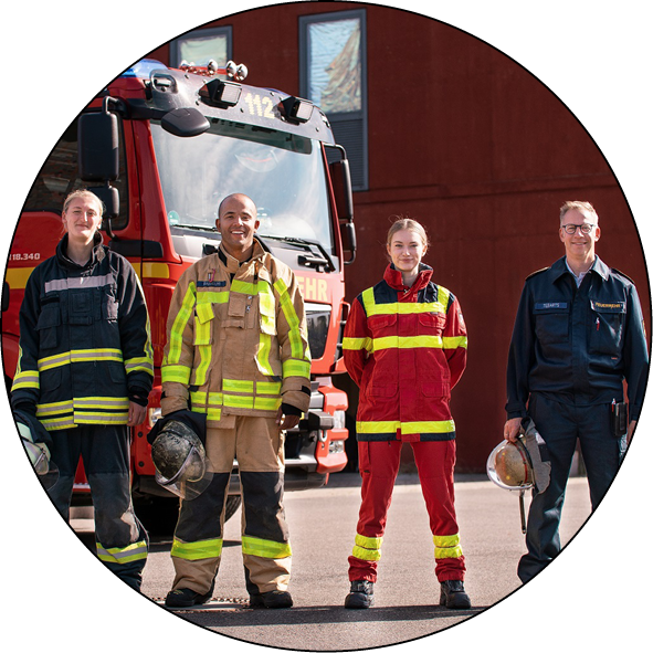 Gruppenfoto Feuerwehr