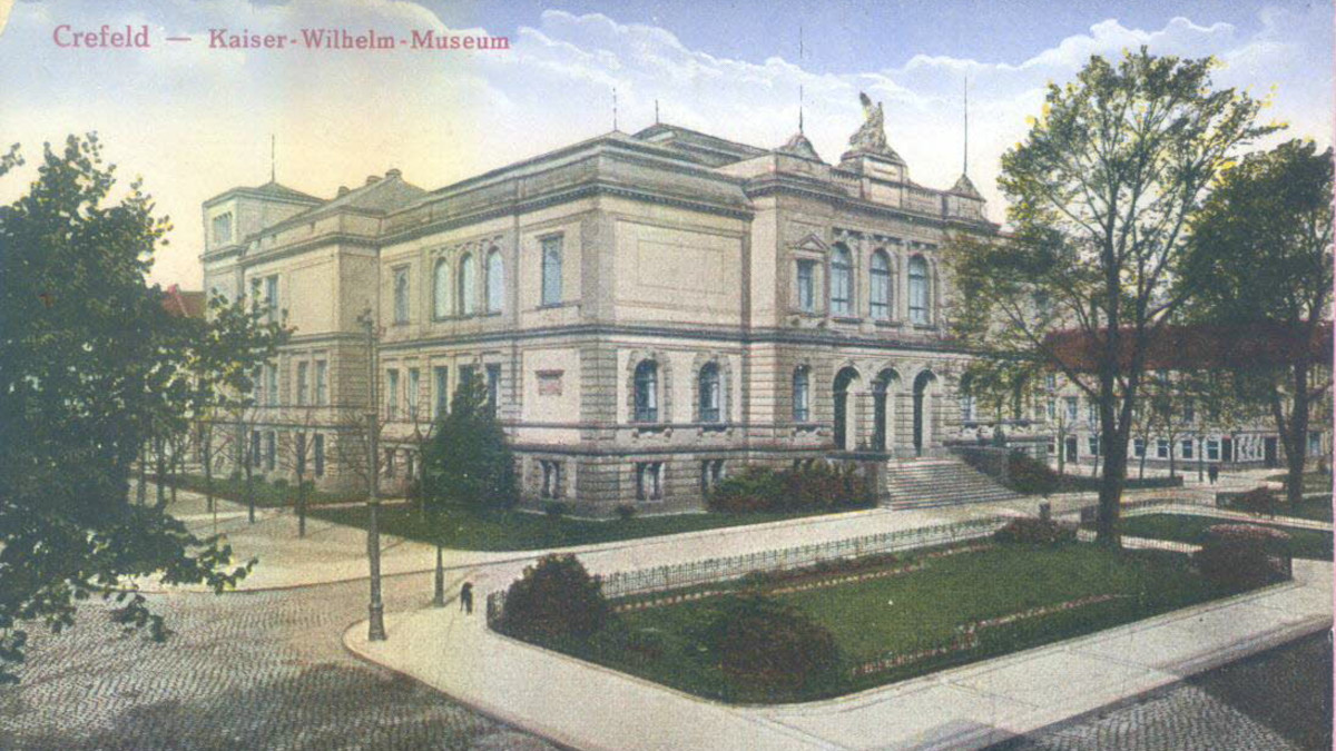 Das Kaiser-Wilhelm-Museum nach 1912. Bild: Stadtarchiv