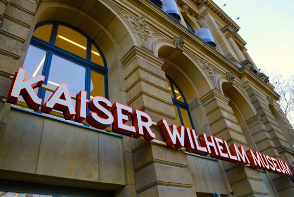 Fassade des Kaiser-Wilhelm-Museums. Foto. Stadt Krefeld
