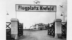 Flugplatz Krefeld Bild: Stadt Krefeld, Stadtarchiv