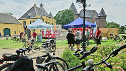 Impressionen vom niederrheinischen Radwandertag. Bild: Stadt Krefeld, Presse und Kommuniktion, Andreas Bischof