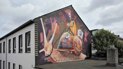 Impressionen der Urban-Art-Gallery. Bild: Stadt Krefeld, Presse und Kommunikation, Dirk Jochmann