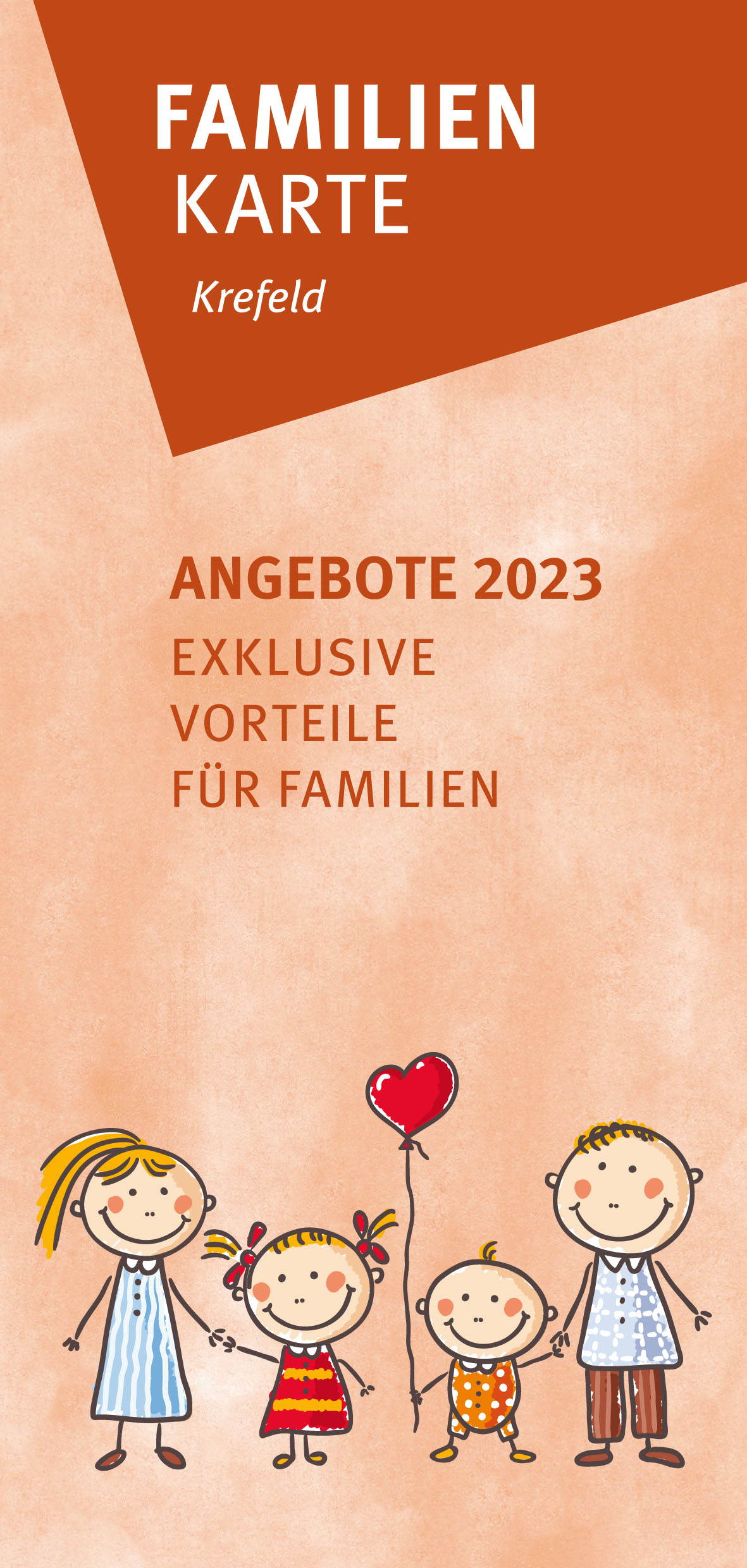 Broschüre Familienkarte 2023
