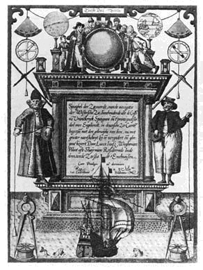 Spieghel der Zeevaerdt von Lucas Janszoon Waghenaers von 1584