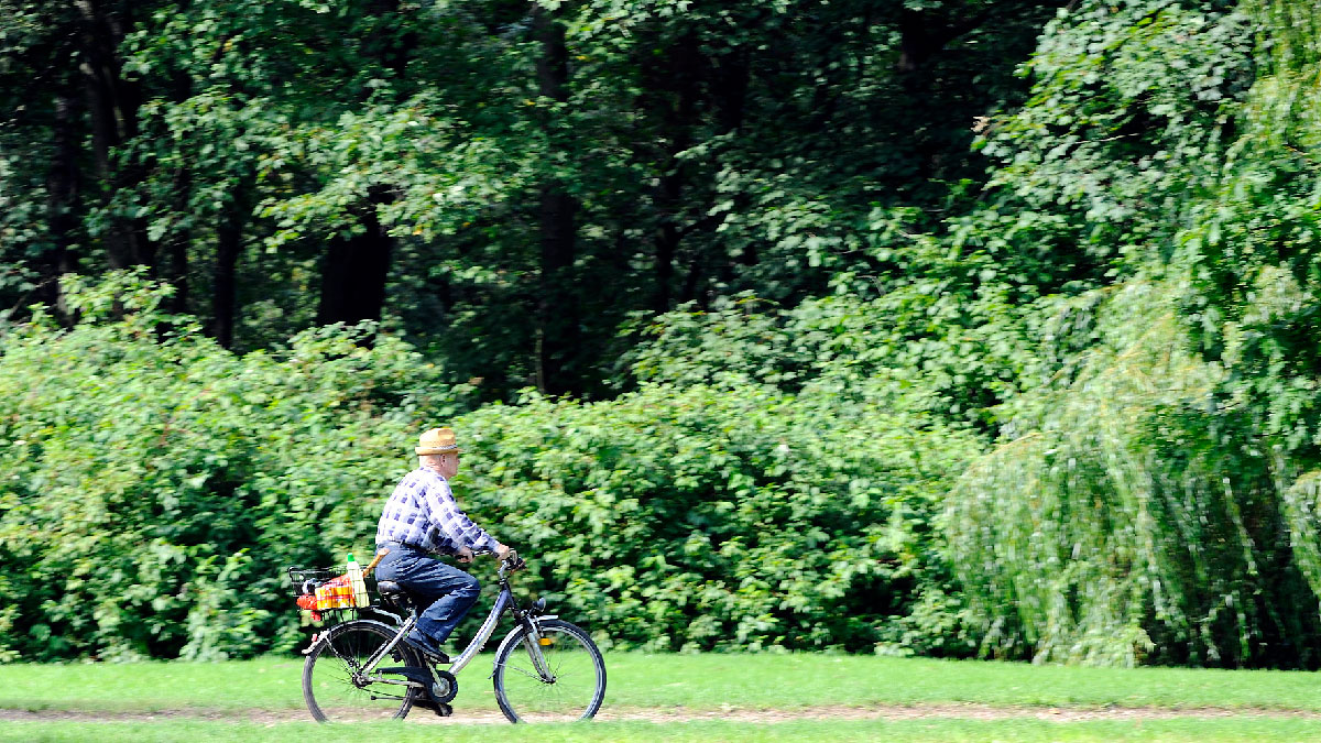 Krefeld lässt sich prima per Fahrrad erkunden.Foto: Stadt Krefeld, Presse und Kommunikation