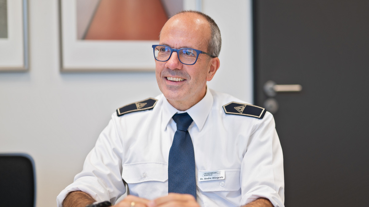 Andre Wiegratz, ärztlicher Leiter Rettungsdienst Bild: Stadt Krefeld, Presse und Kommunikation