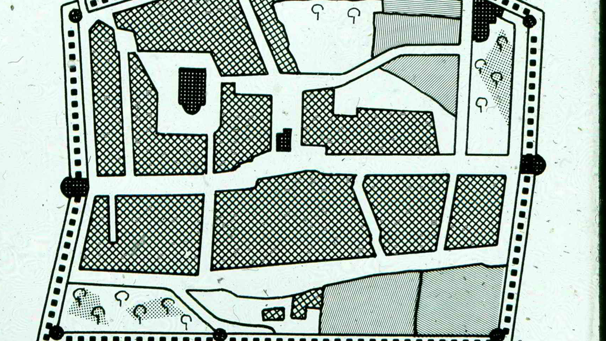 Krefeld vor der ersten Erweiterung. Quelle: Stadtarchiv Krefeld