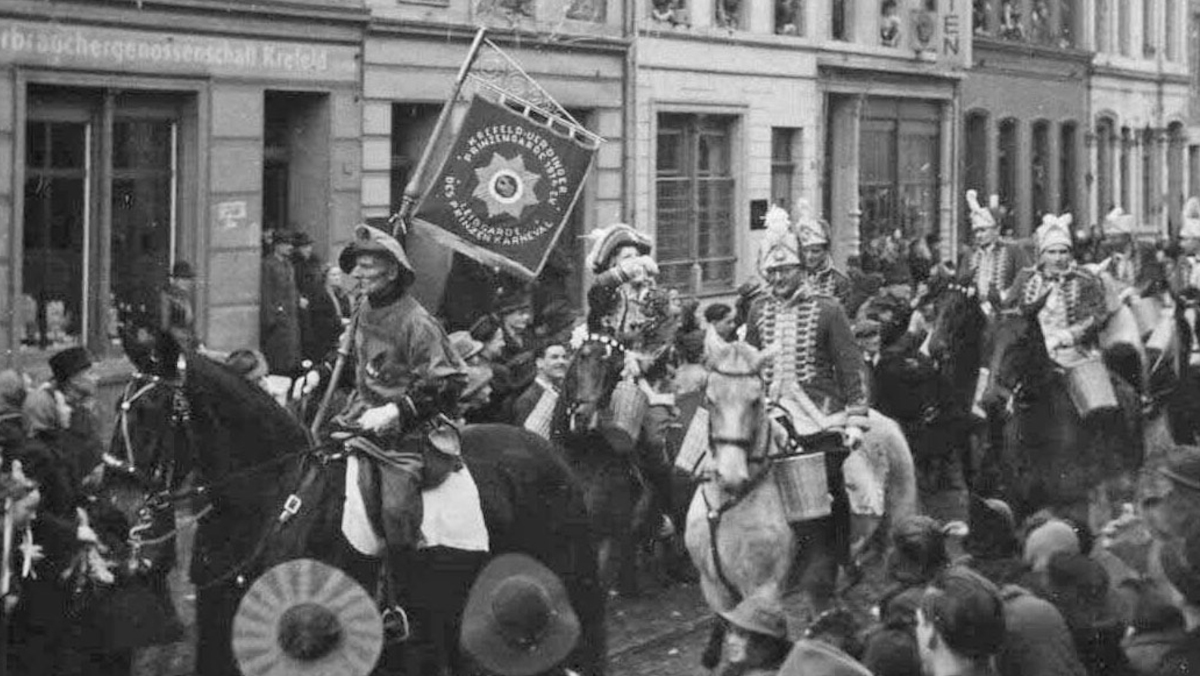 Symbolbild Karneval 1950. Bild: Stadt Krefeld, Presse und Kommunikation
