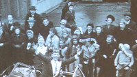 Karnevalszug 1950 auf der Friedrichstraße. Foto: Stadtarchiv Krefeld und Stadt Krefeld, Presse und Kommunikation