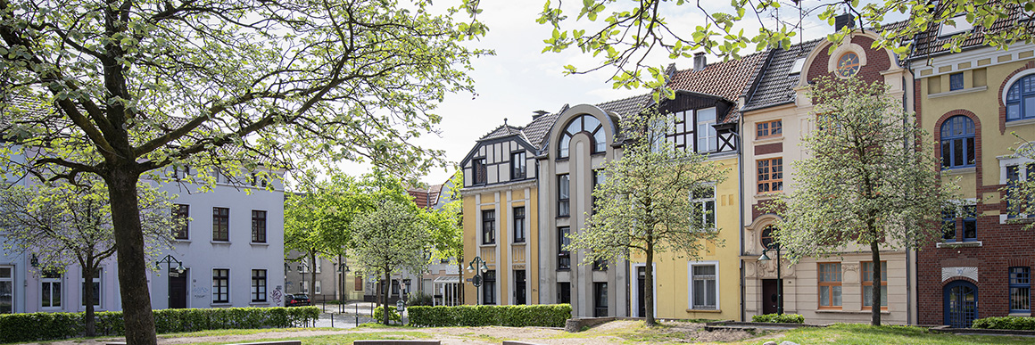 Wohnhäuser am Anne-Frank-Platz