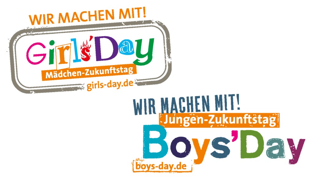 Logos des Girls' und Boys' Day