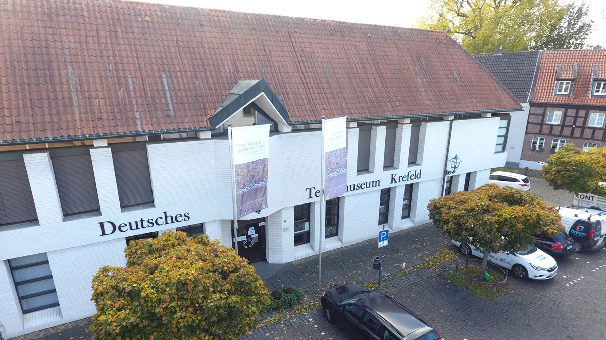 Das Deutsche Textilmuseum in Krefeld-Linn. Foto: Stadt Krefeld, Presse und Kommunikation