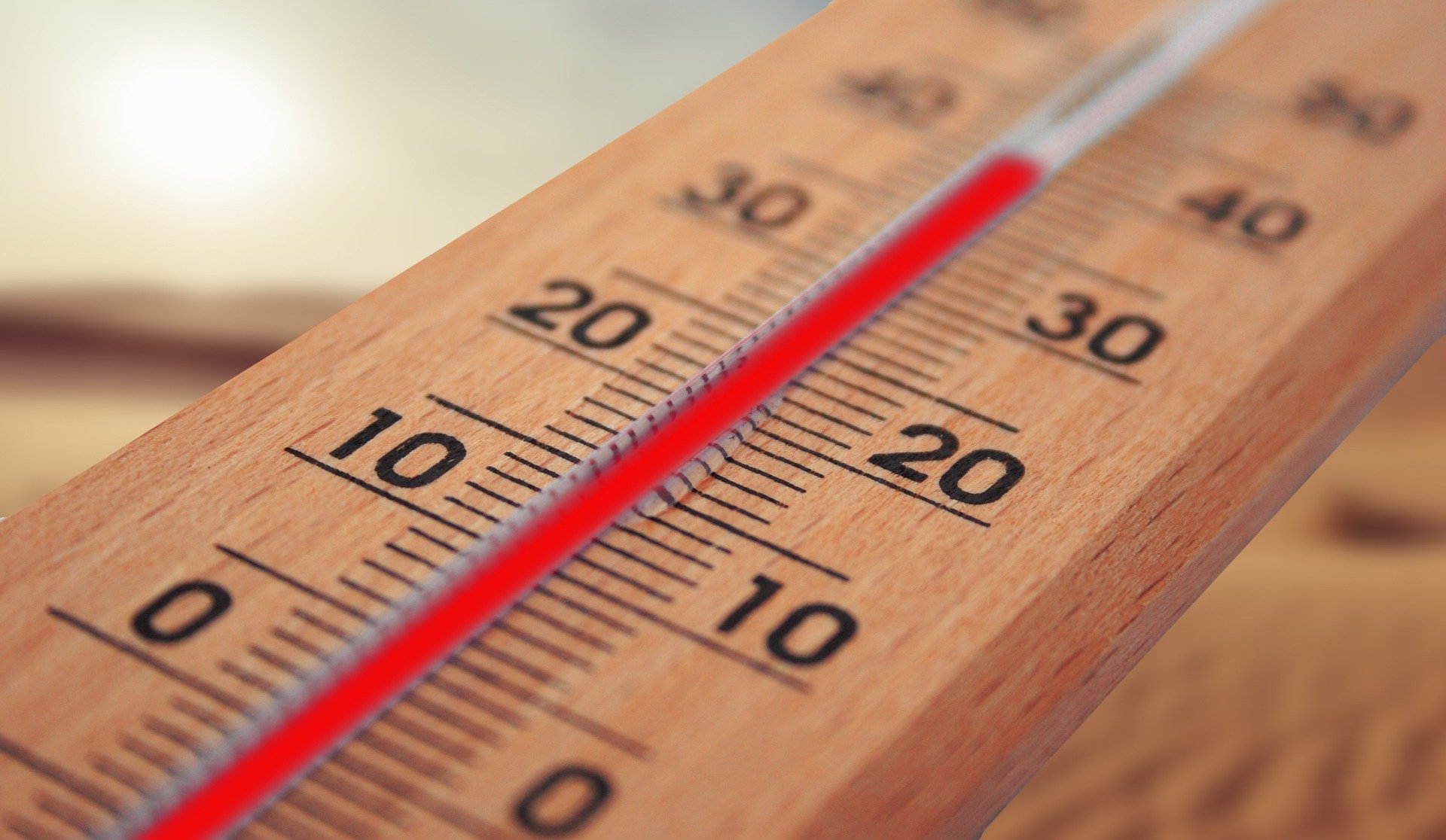 Klimafolgenanpassung: Bild eines Thermometers