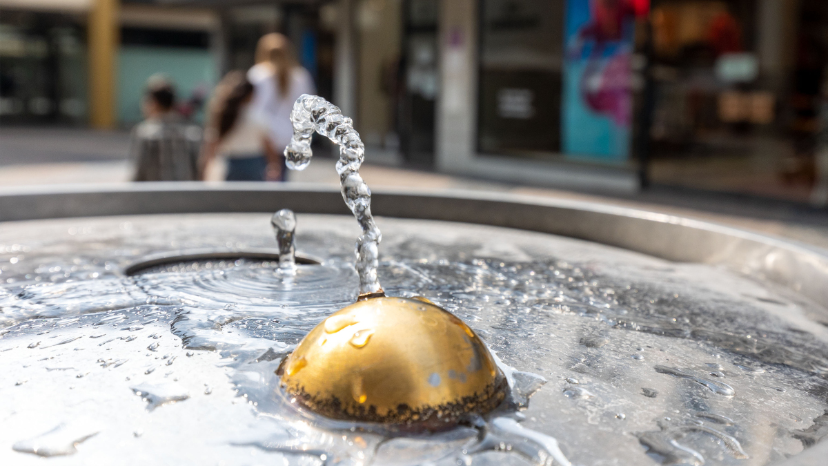 In Krefeld sollen Trinkwasserbrunnen entstehen. Bild: Stadt Krefeld, Presse und Kommunikation