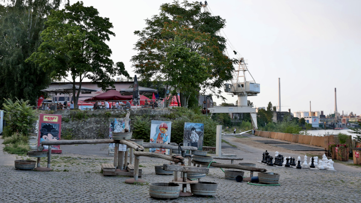 Eine tolle Kulisse am Rheinufer.Bild: Stadt Krefeld, Presse und Kommunikation, D. Jochmann